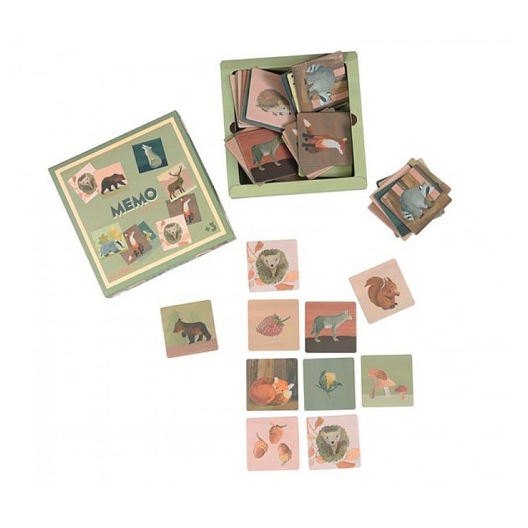 Egmont Toys - Jeu de Mémoire Éducatif sur la Forêt - Neuf