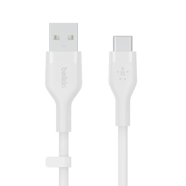 Belkin BOOST?CHARGE Flex cable USB USB 2.0 2 m USB C Blanco