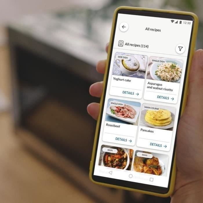 Candy CMCA29EDLB Four Micro ondes Gril Combiné à Chaleur Tournante Grande Capacité Menus Pré Programmés Nettoyage Auto Programmateur digital Fonction décongélation - vue 10