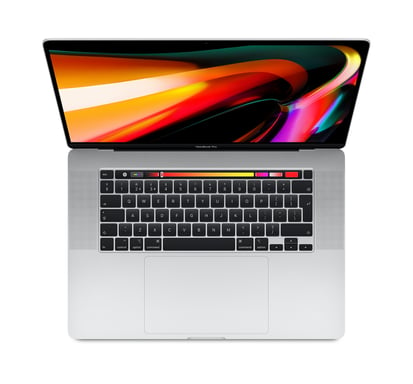 MacBook Pro Core i7 (2019) 16', 4.5 GHz 512 Go 16 Go AMD Radeon Pro 5300M, Argent - QWERTY - Portugais