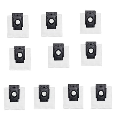 Paquete de 10 bolsas de repuesto compatibles con aspiradoras robot 360 S8 Plus, TP-LINK TAPO, RV30 Plus, RVA200