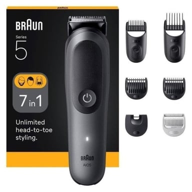 Braun AIO5520 Nero, Grigio 14 Ioni di Litio