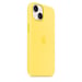 Apple MQU73ZM/A coque de protection pour téléphones portables 15,5 cm (6.1'') Housse Jaune