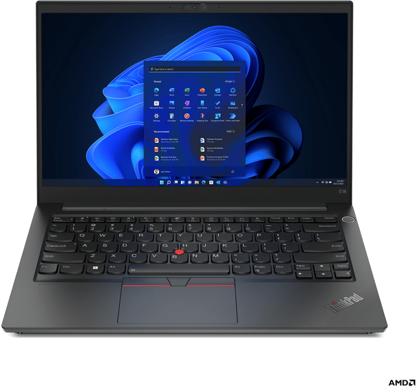 Lenovo ThinkPad E14 5825U Ordinateur portable 35,6 cm (14 ) Full HD AMD Ryzen? 7 16 Go DDR4-SDRAM 51