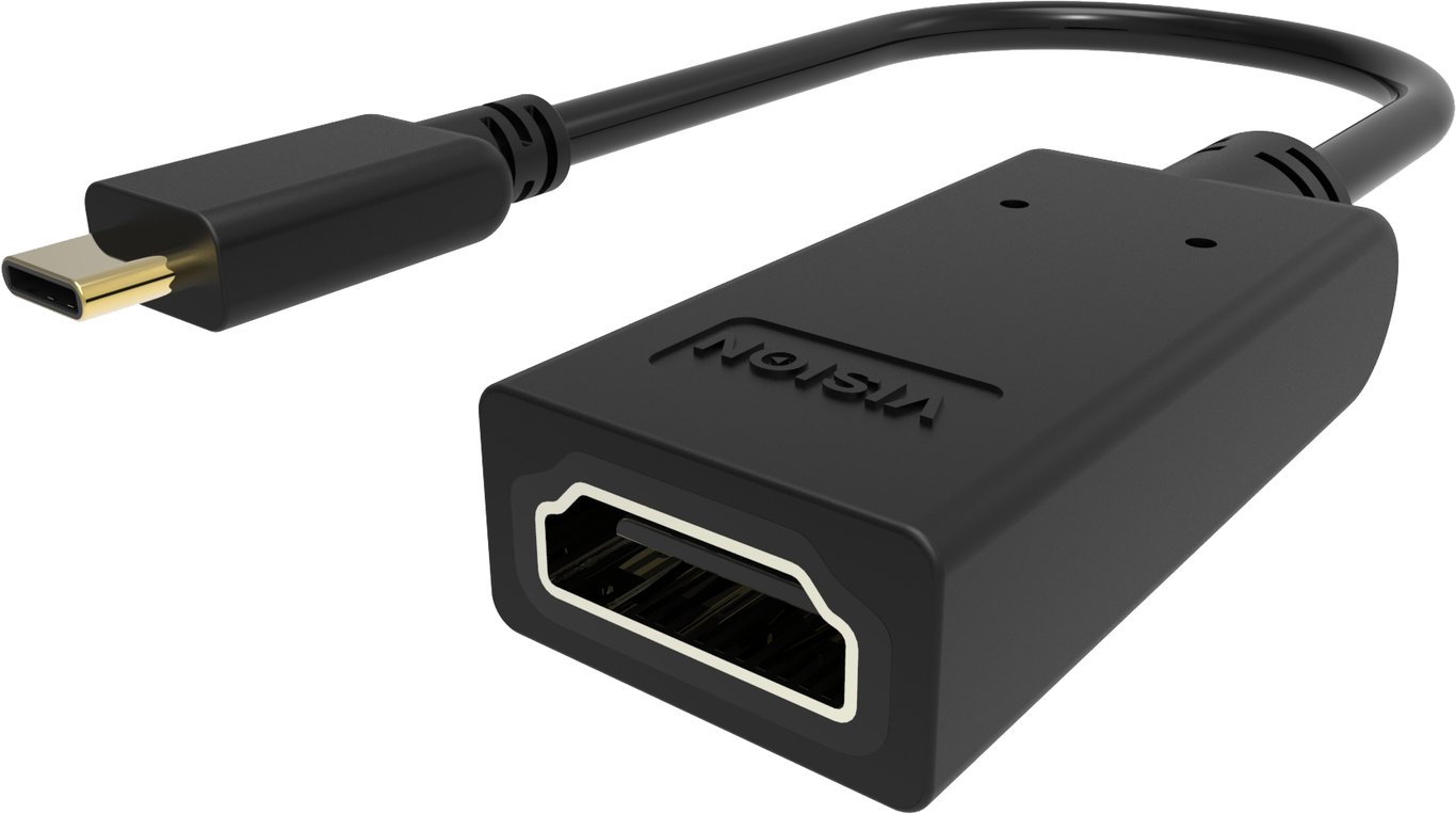 Vision TC USBCHDMIBL câble vidéo et adaptateur USB Type C HDMI Type A Standard Neuf
