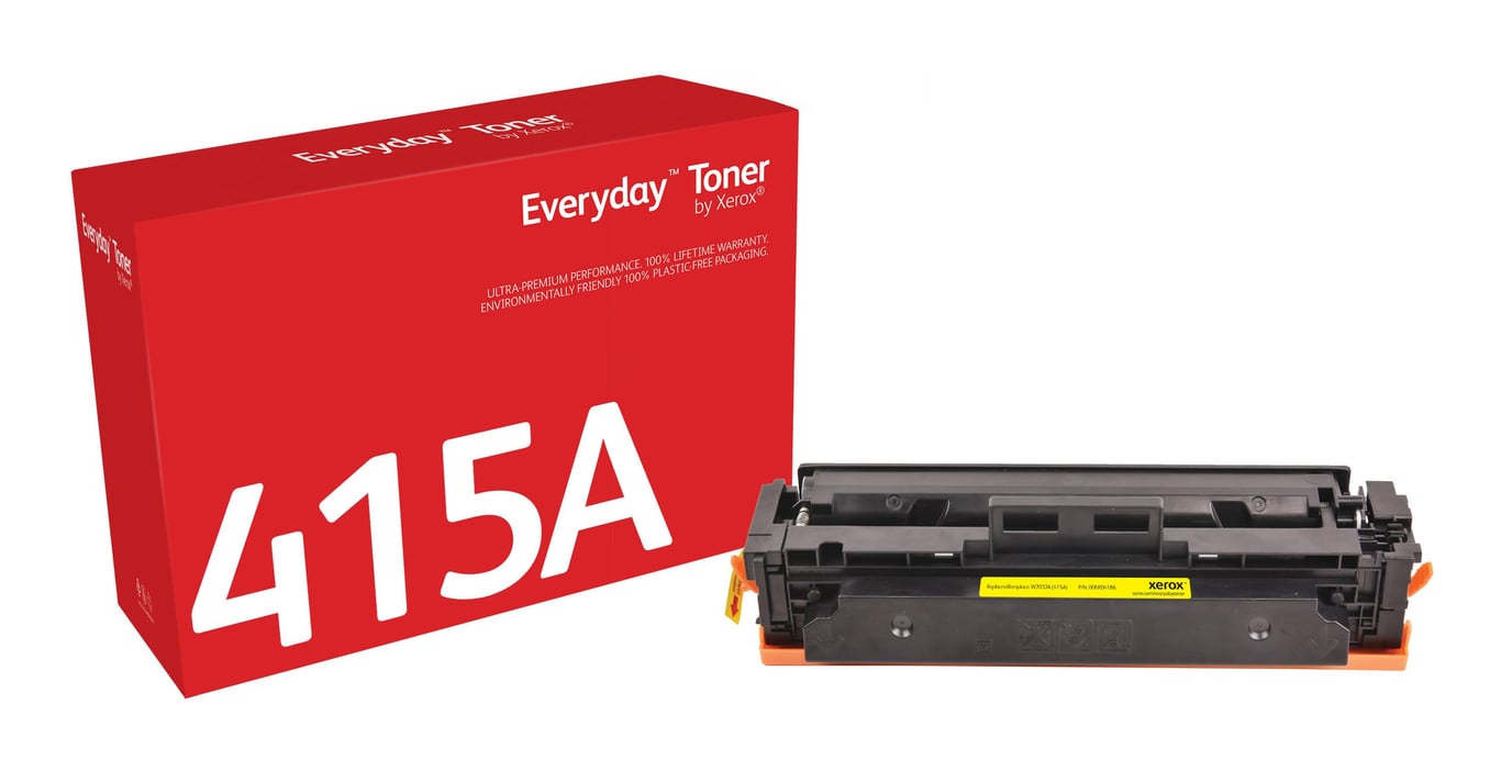 Xerox Jaune compatible cartouche de toner alternative pour : HP HP W2032A pour HP Color LaserJet Enterprise MFP M480 LaserJet Managed E45028 - vue 2