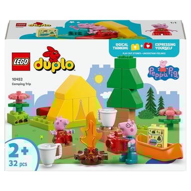 LEGO® DUPLO® Peppa Pig Set di costruzioni: Vacanze in campeggio 10452