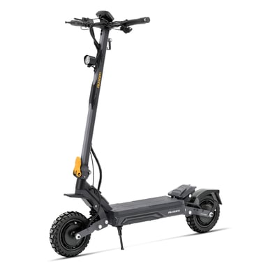 Ausom Gosoul 2 Pro Patinete Eléctrico Doble Motor Versión UE Gris, 1000W*2, 48V 18Ah, Neumáticos 10''x2.75, Velocidad Max 20km/h, Autonomía 90km, Suspensión Brazo Oscilante, NFC, Frenos de Disco, Modelo A7