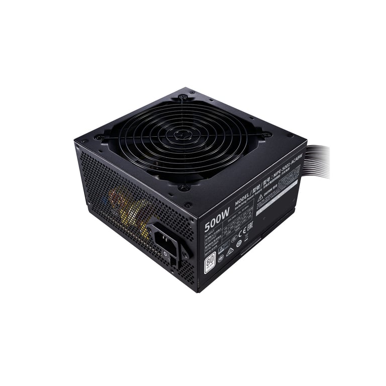 Alimentation Cooler Master Mwe Blanc 500W V2 80+ - Neuf