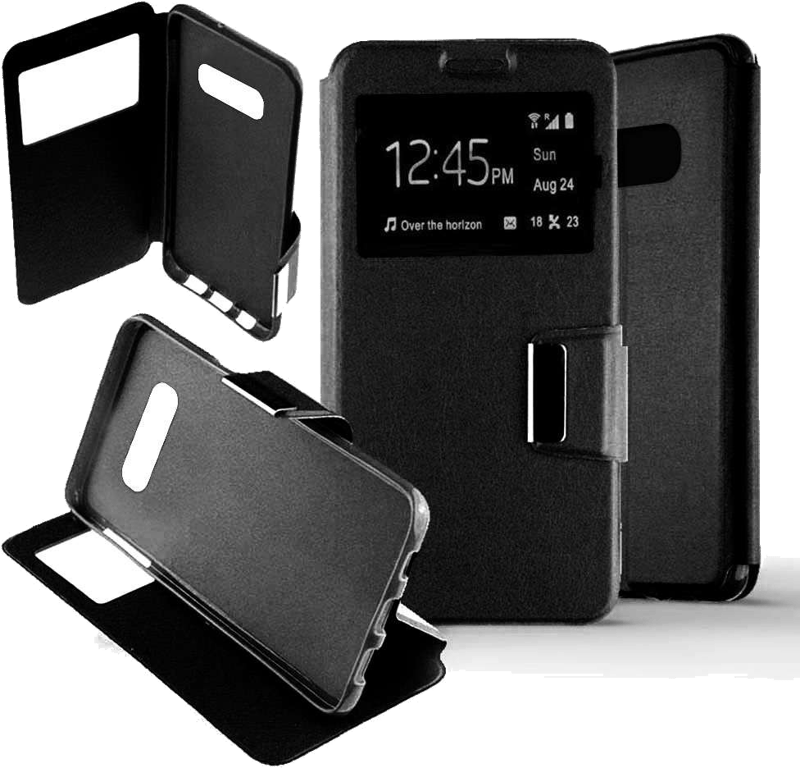 Etui Folio compatible Noir Samsung Galaxy S10e