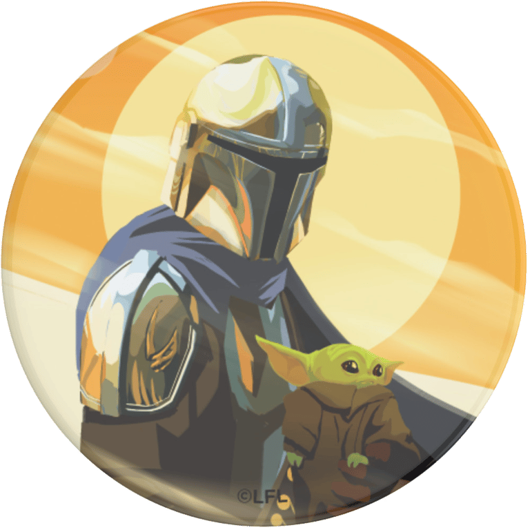 PopSockets Grip THIS IS THE WAY colourful