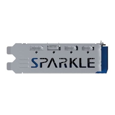 Sparkle Technology Intel Arc A380 ELF 6 GB GDDR6 (Sparkle Intel ARC A380 ELF, 6GB DDR6, PCIe4, HDMI, 3 DP, 2000MHz Clock, Compact Design)