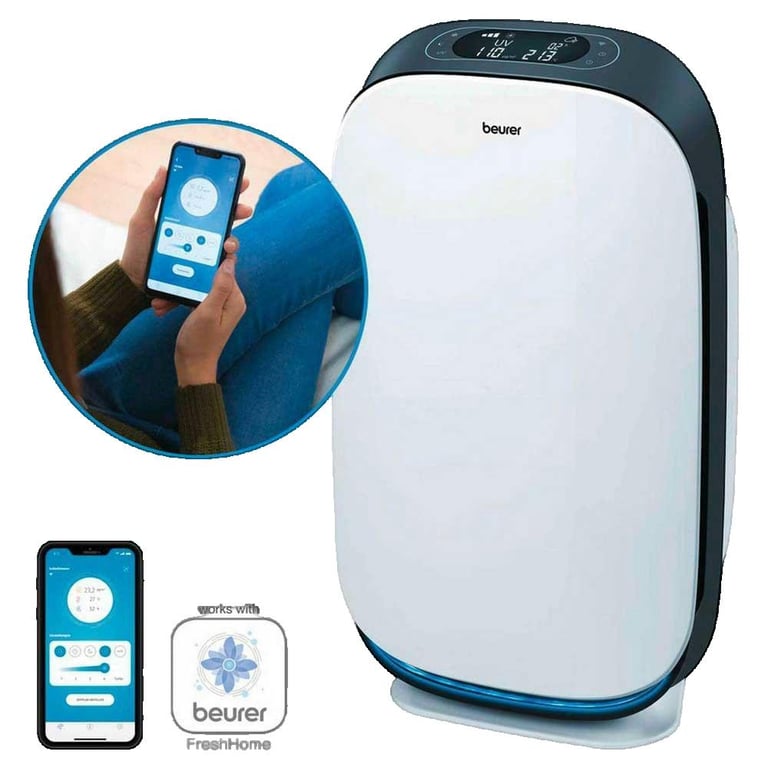 Purificateur D'Air Beurer LR 500 Connect – Filtre HEPA H13, Wi-Fi, 106 m² - vue 3
