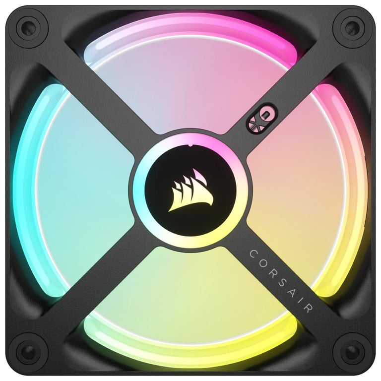 Ventilation PC CORSAIR QX RGB Series iCUE LINK QX120 RGB 120mm Starter Kit - vue 8