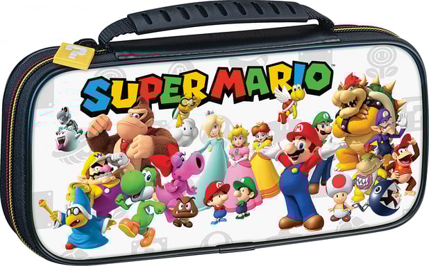 Pochette de transport Deluxe Officielle Super Mario NNS3B pour Nintendo Switch Noir