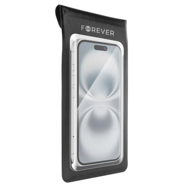 Support Rotatif Vélo pour Smartphone Étanche avec Attache Guidon Noir