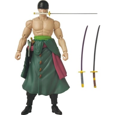 Figurita Bandai Ani One Piece Roronoa Zoro Estilo Tres Espadas