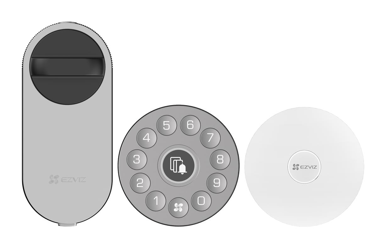 EZVIZ Serrures connectées DL01S + KEYPAD - vue 7