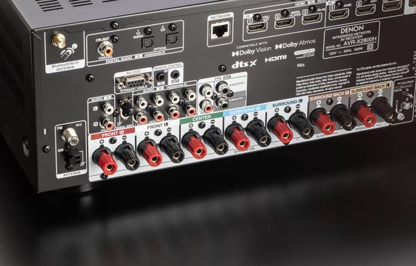 Denon AVR-X2800H DAB receptor AV 95 W 7.1 canales Estéreo 3D Negro