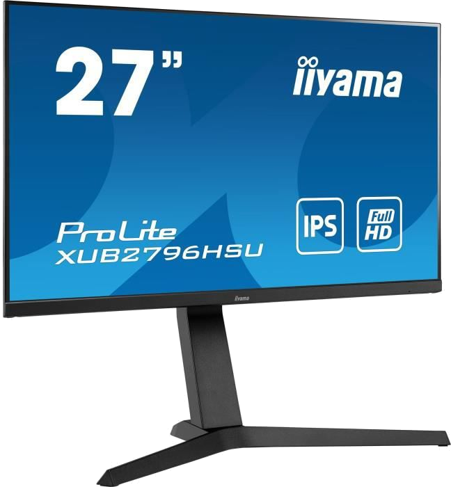 Ecran PC Gamer - IIYAMA XUB2796HSU-B1 - Ultra Mince - 27 FHD - Dalle IPS - 1 ms - 75 Hz - HDMI / Dis