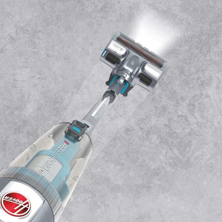 Hoover HF522YSE 011 Aspirateur balai 2 en 1 Batterie Sec&humide Micro Sans sac 0 45 Neuf - vue 2