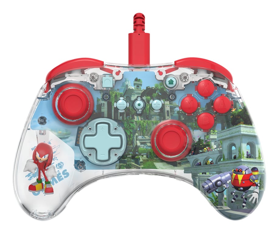 PDP Manette filaire REALMz: Knuckles Sky Sanctuary Zone Pour Nintendo Switch et Nintendo Switch Modèle OLED - vue 1