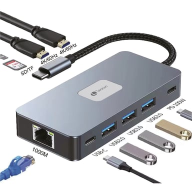 Docking station Leotec LEDS02