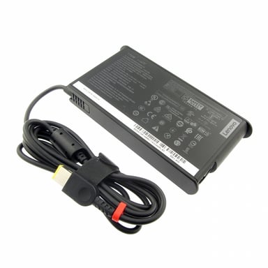 original charger (power supply) for LENOVO ADL170SCC3A, 20V, 8.5A plug 11 x 4 mm rectangular, 170W, flat design