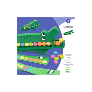 Juego de lógica Crococrok para niños - Desarrolla el pensamiento crítico de tu hijo