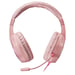 Mars Gaming MH122 Rosa, Cascos Gaming FRGB Over Ear con Micrófono, Sonido HiFi, Cancelación de Sonido, Ultraligeros, PS4 PS5 Xbox Switch Tablet Windows Mac