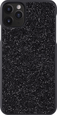 Custodia Bling Strass per Apple iPhone 11 Pro, nero notte