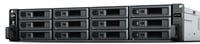 Synology RackStation RS2423RP+ servidor de almacenamiento NAS Bastidor (2U) Ryzen Embedded V1780B 8 GB DDR4 0 TB DiskStation Manager Negro, Gris