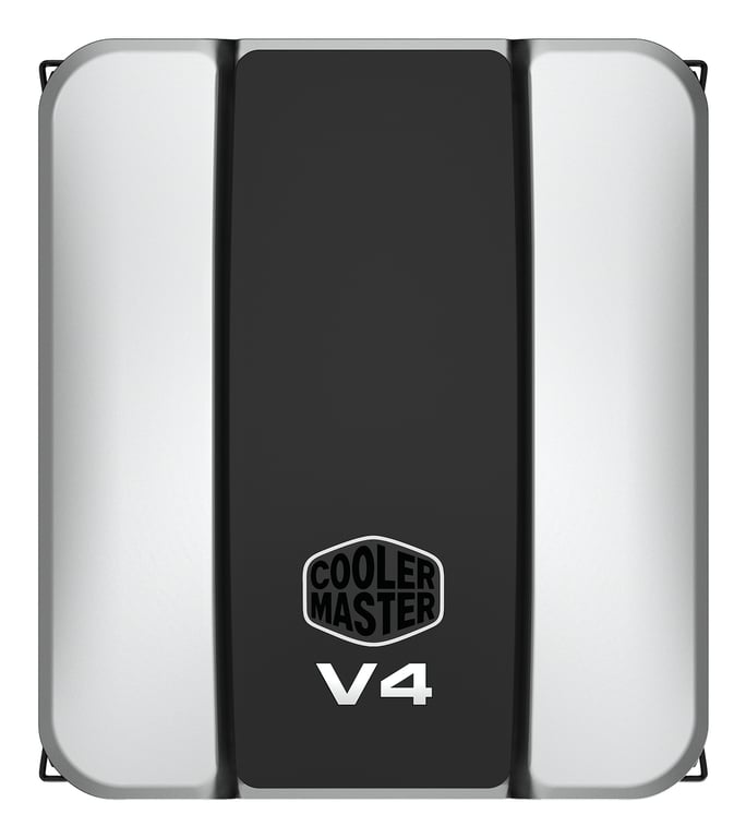 Cooler Master V4 Alpha 3DHP Black Processeur Refroidisseur d'air 12 cm Noir 1 pièce(s) - Neuf