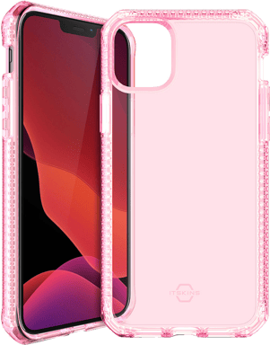 Custodia rinforzata iPhone 12 mini Spectrum Clear Pink Itskins