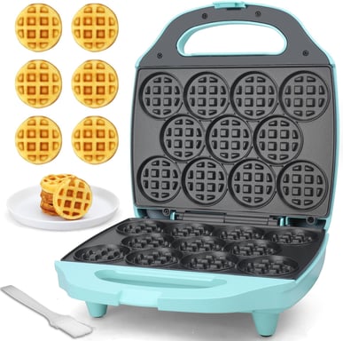 Mini-gaufrier 11 trous – 900 W, revêtement antiadhésif