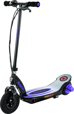 Razor PowerCore E100 Alluminio 18 km/h Alluminio, Nero, Viola