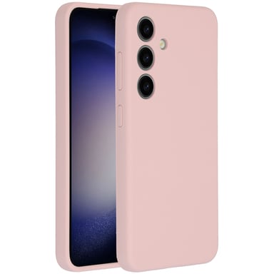 Accezz Coque Liquid Silicone pour Samsung Galaxy S24 - Rose