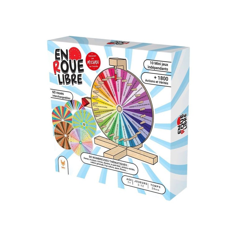 Jeu de Société Topi Games En Roue Libre – 2 à 6 Joueurs - vue 3