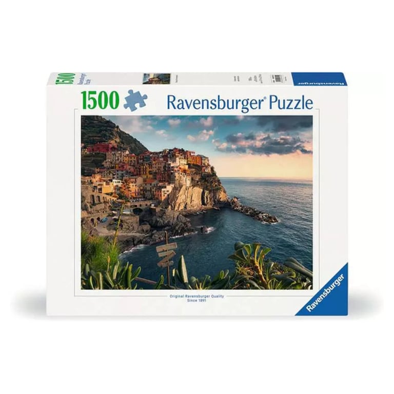 Puzzle 1500 pièces Vue sur les Cinque Ravensburger France - vue 2