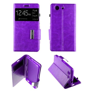 Etui Folio Violet compatible Sony Xperia Z3 Compact