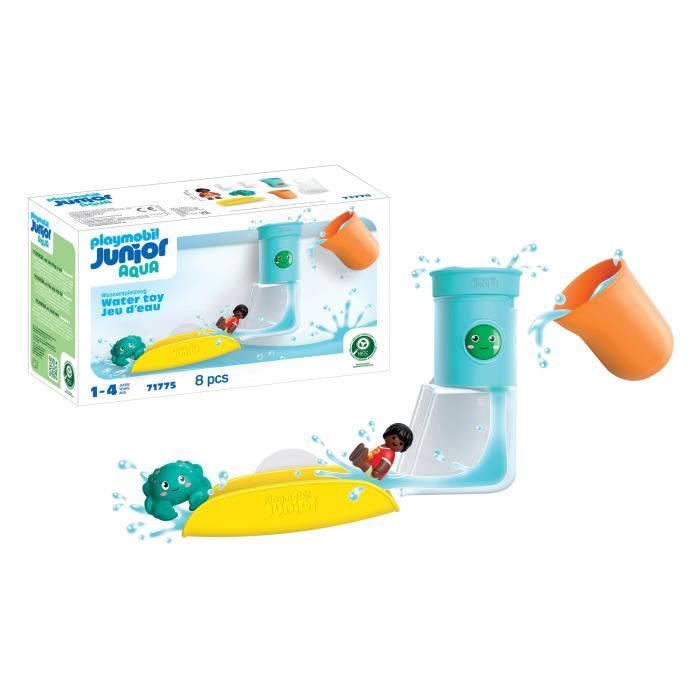 Playmobil Junior 71775 Toboggan avec réservoir d'eau - vue 4