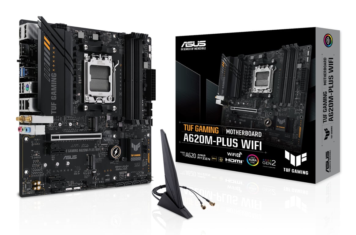ASUS TUF GAMING A620M PLUS WIFI - vue 2