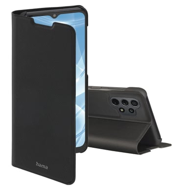 Hama Slim Pro coque de protection pour téléphones portables 16,8 cm (6.6'') Folio Noir
