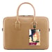 Bolsa para portátil de 11-14'', elegante bolsa, fondo reforzado, compatible con MacBook Air/Pro de 13'', camel