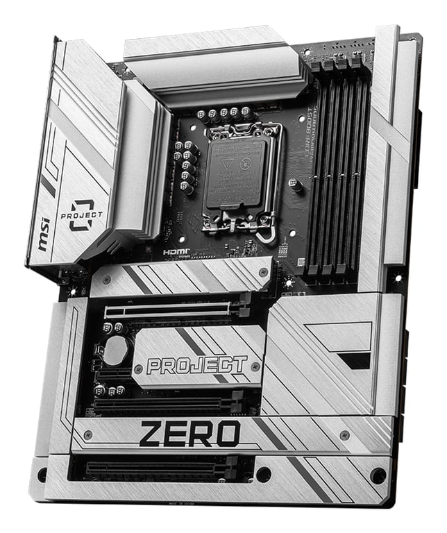 MSI Z790 PROJECT ZERO carte mère Intel Z790 LGA 1700 ATX - Neuf