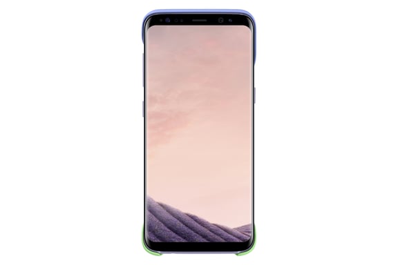 Samsung EF-MG950 coque de protection pour téléphones portables 14,7 cm (5.8'') Housse Vert, Violet Samsung Galaxy S8