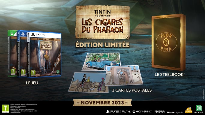 Microids Tintin Reporter: Les Cigares Du Pharaon - Limited Edition