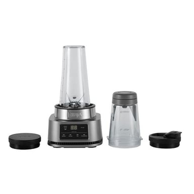 Blender Ninja Foodi Power Nutri CB100EU 2-en-1 avec 4 programmes automatiques et spatule Power Paddle pour mélanges épais