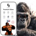 Corning Gorilla Ultra Strong 3D Glass per Apple iPhone 15 Nero