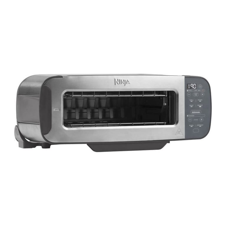Grille-Pain 3-En-1 - Ninja Foodi - St202Eu - 2400 W - 1 Fente - 7 Fonctions - Inox - Excellent État